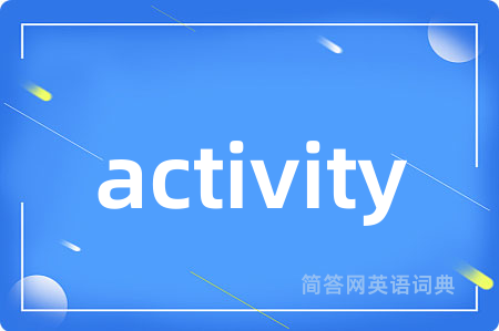 activity