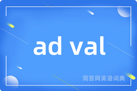 ad val