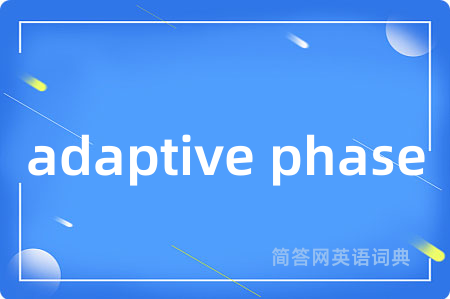 adaptive phase