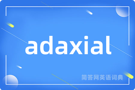 adaxial