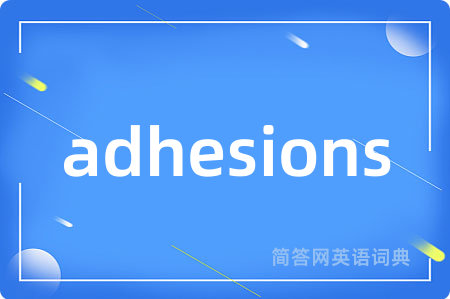 adhesions