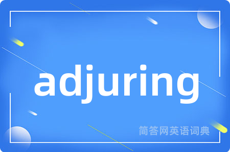 adjuring