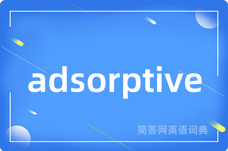 adsorptive