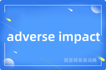 adverse impact