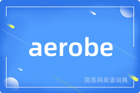 aerobe是什么意思,aerobe的中文翻译 aerobe