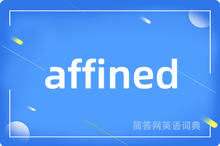 affined