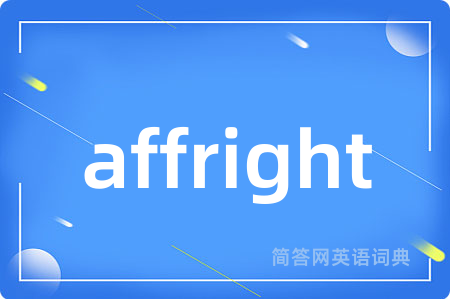 affright