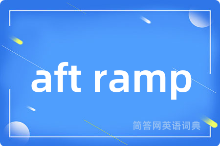aft ramp