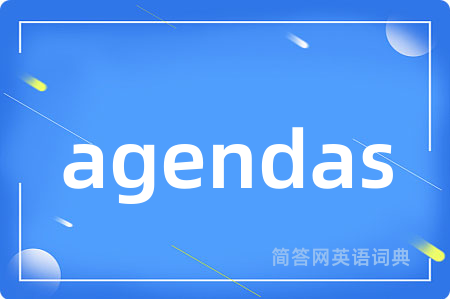 agendas