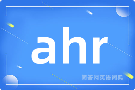 ahr