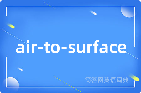 air-to-surface