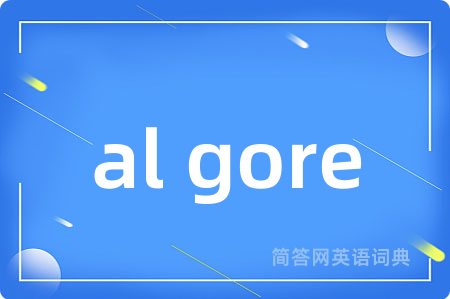 al gore