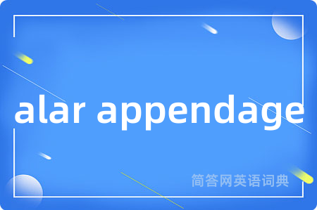 alar appendage
