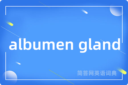 albumen gland