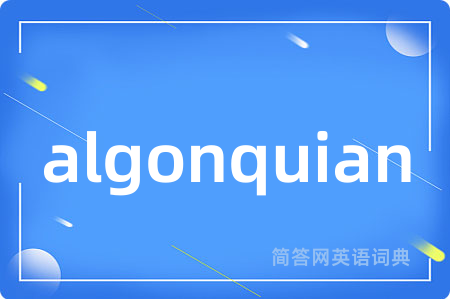 algonquian