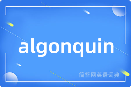 algonquin