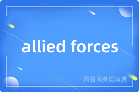 allied forces