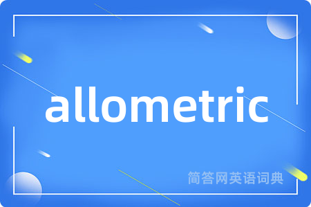 allometric