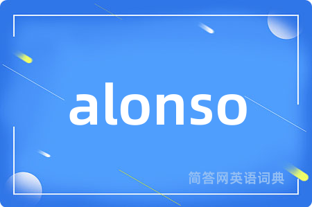 alonso