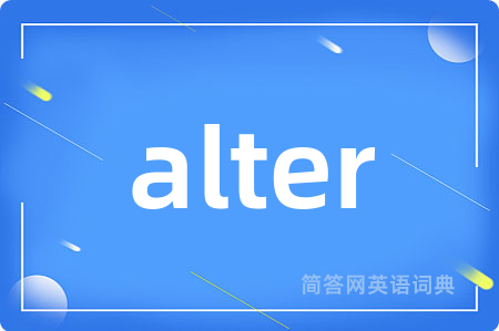 alter