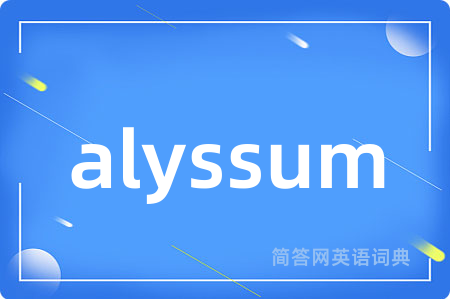alyssum