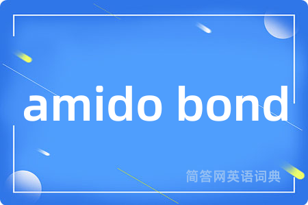 amido bond