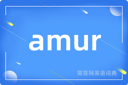 amur是什么意思,amur的中文翻译 amur