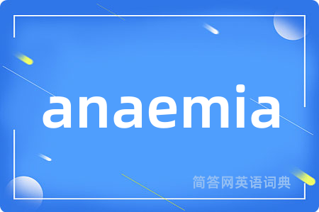 anaemia