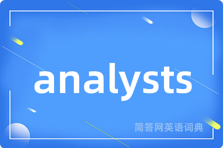 analysts