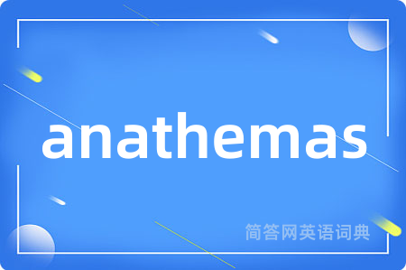 anathemas