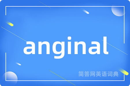 anginal是什么意思,anginal的中文翻译 anginal