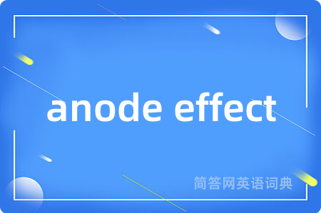 anode effect