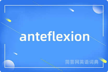 anteflexion