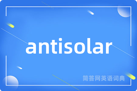 antisolar