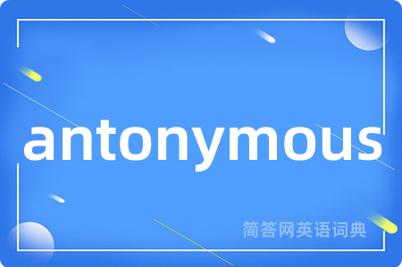 antonymous