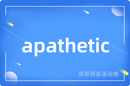 apathetic