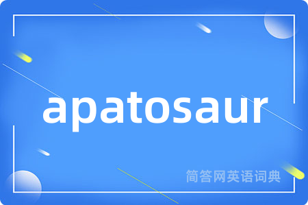 apatosaur