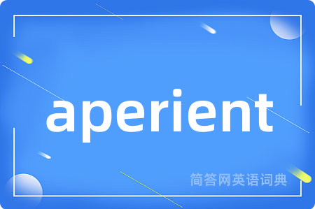 aperient