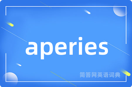 aperies