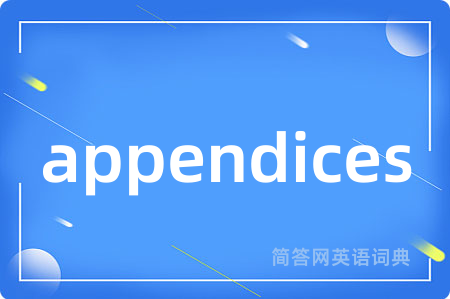 appendices