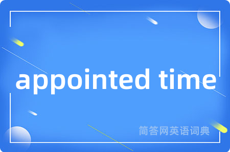 appointed time