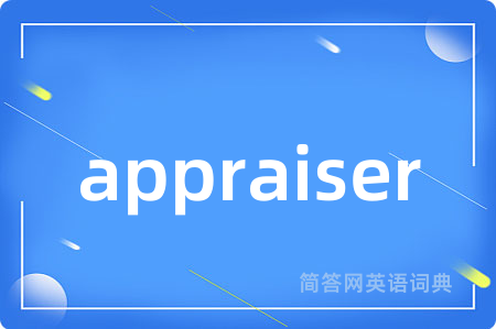 appraiser