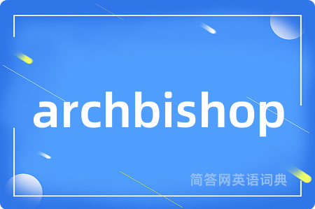 archbishop
