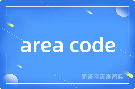 area code