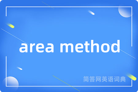 area method