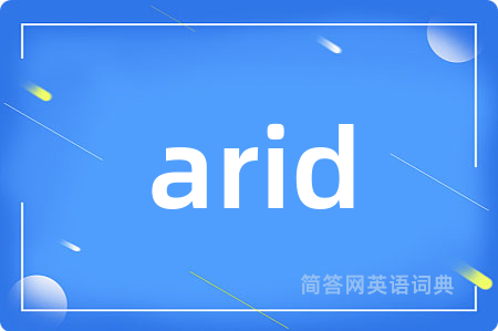 arid