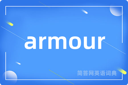 armour是什么意思,armour的中文翻译 armour
