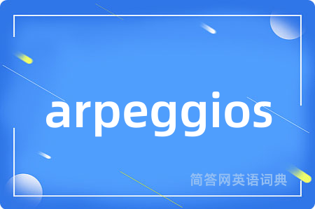 arpeggios