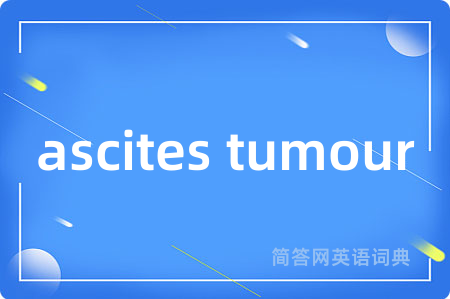 ascites tumour