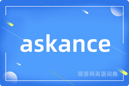 askance